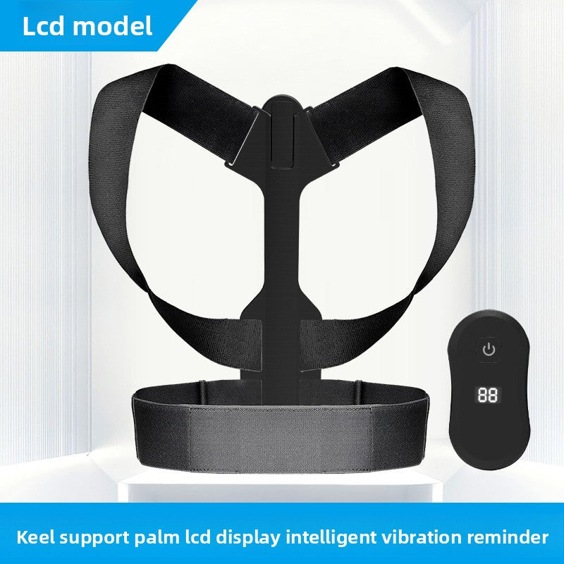 Intelligent Posture Corrector with LCD Display