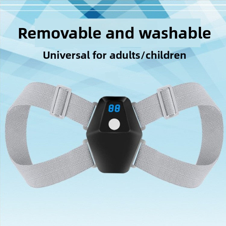 Intelligent Posture Corrector with LCD Display