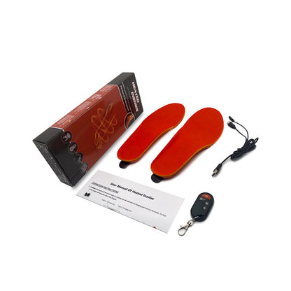 Intelligent remote-controlled heating insoles