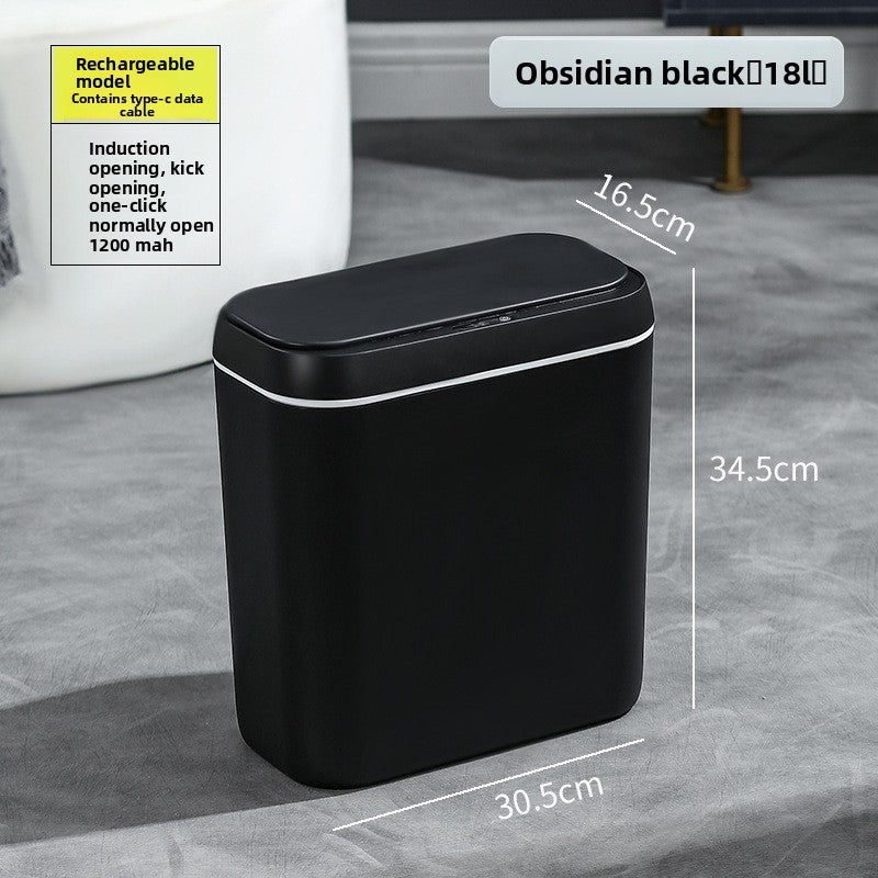 Intelligent sensing trash Can