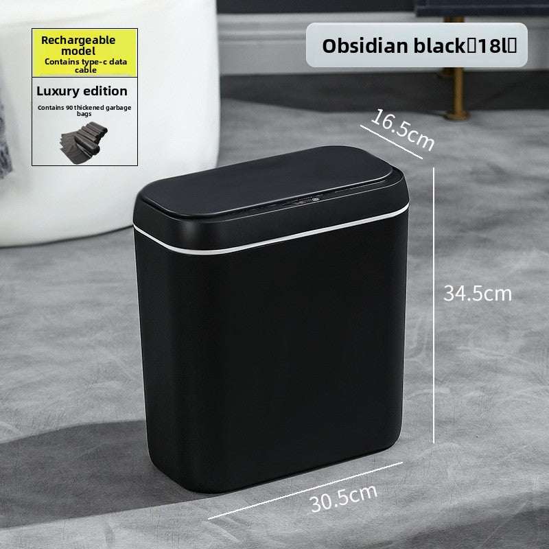 Intelligent sensing trash Can