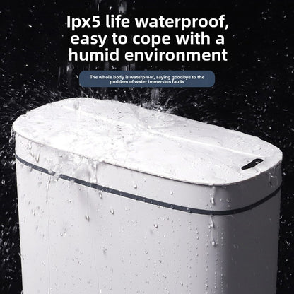 Intelligent sensing trash Can