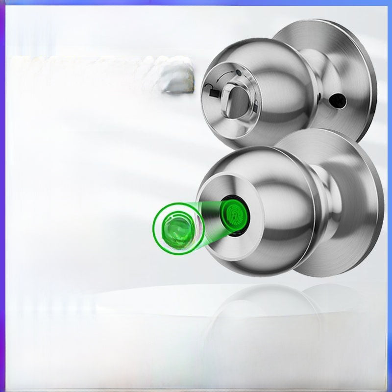 Intelligent spherical fingerprint lock