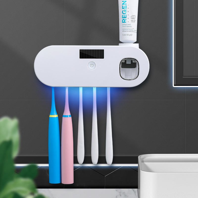 Intelligent UV Toothbrush Holder