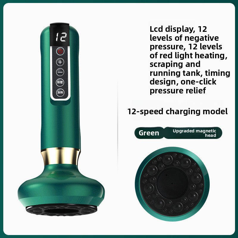 Intelligent vacuum cupping device