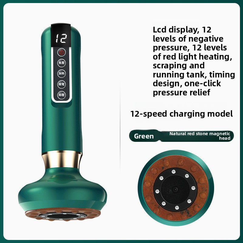 Intelligent vacuum cupping device