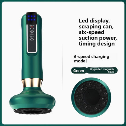 Intelligent vacuum cupping device