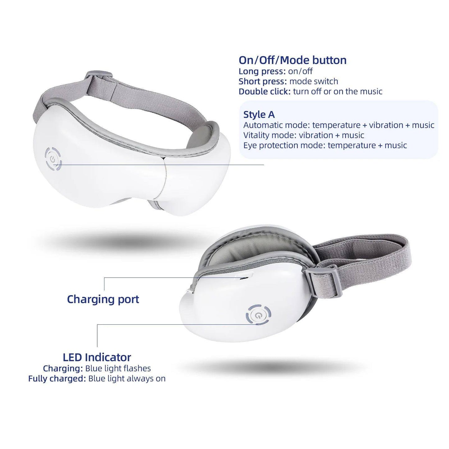 Intelligent Vibrating Eye Massager