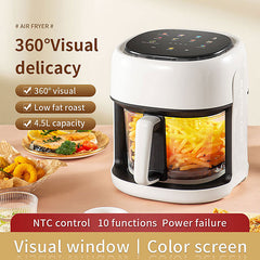 White European gauge visual fryer