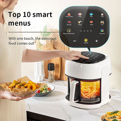 intelligent visual air fryer