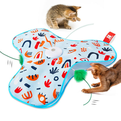 Interactive Cat Play Cover with Sound