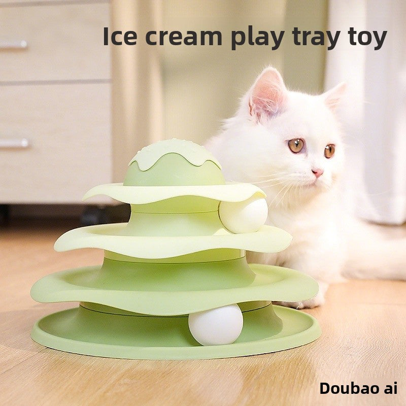 Interactive Cat Play Tower
