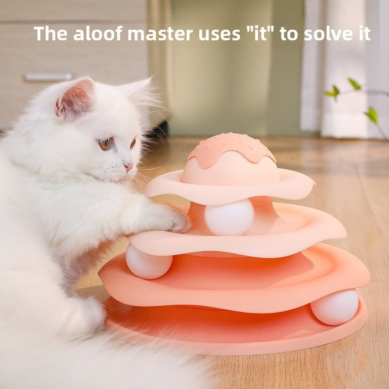 Interactive Cat Play Tower