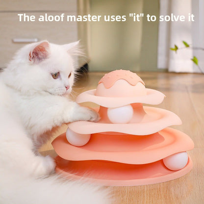 Interactive Cat Play Tower