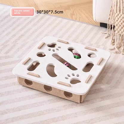 Interactive Cat Scratching Maze Toy