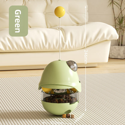 Interactive Cat Turntable Toy with Balls