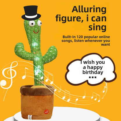Interactive Dancing Cactus Educational Toy