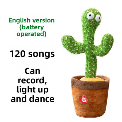 Interactive Dancing Cactus Educational Toy