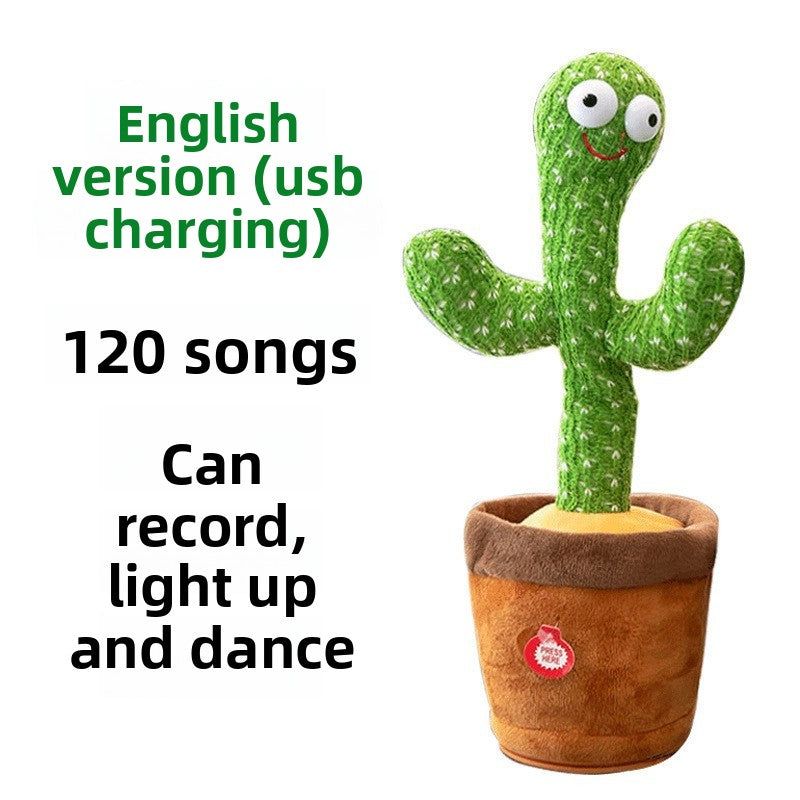 Interactive Dancing Cactus Educational Toy