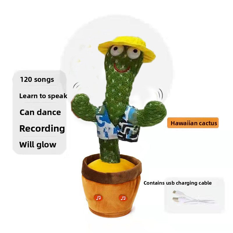Interactive Dancing Cactus Toy