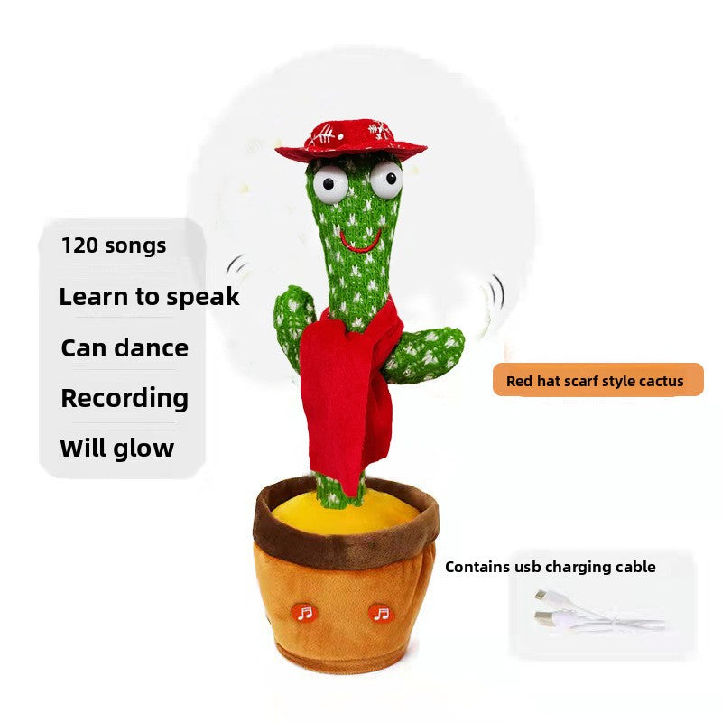 Interactive Dancing Cactus Toy