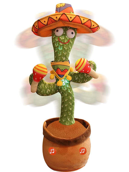 Interactive Dancing Cactus Toy