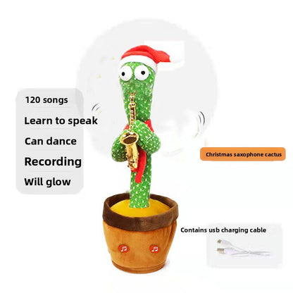 Interactive Dancing Cactus Toy