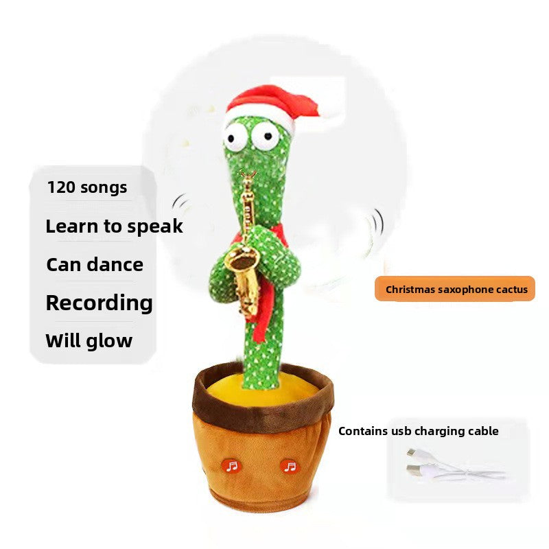 Interactive Dancing Cactus Toy