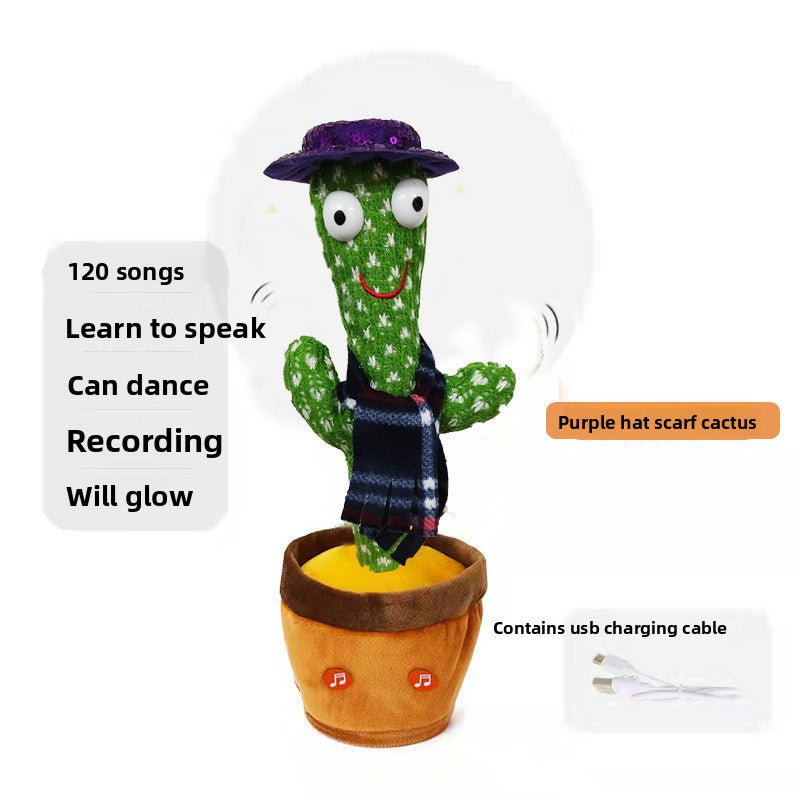 Interactive Dancing Cactus Toy