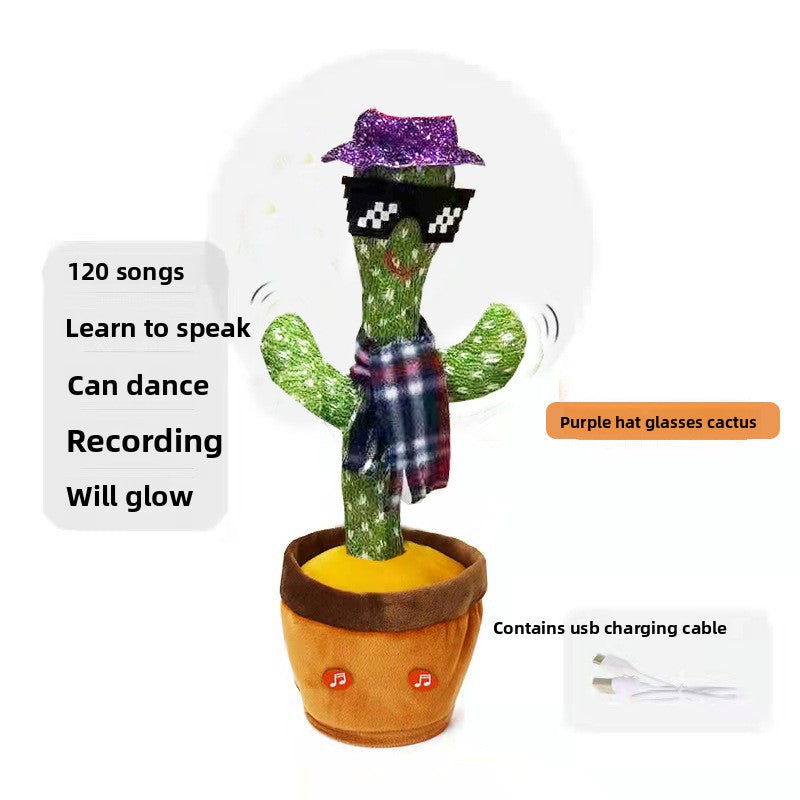 Interactive Dancing Cactus Toy