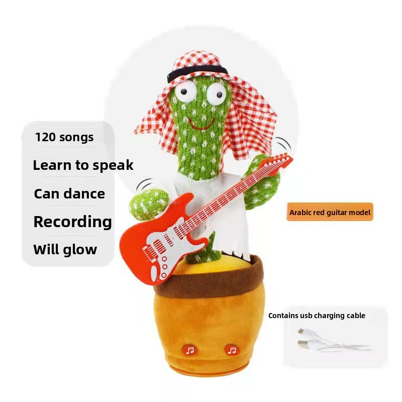 Interactive Dancing Cactus Toy