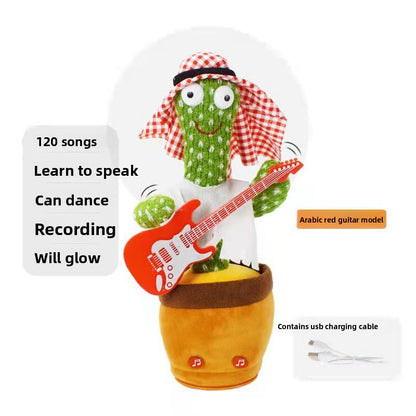 Interactive Dancing Cactus Toy