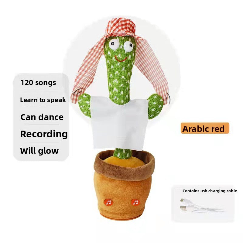 Interactive Dancing Cactus Toy