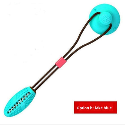 Interactive Dog Teething Toy with Suction Cups