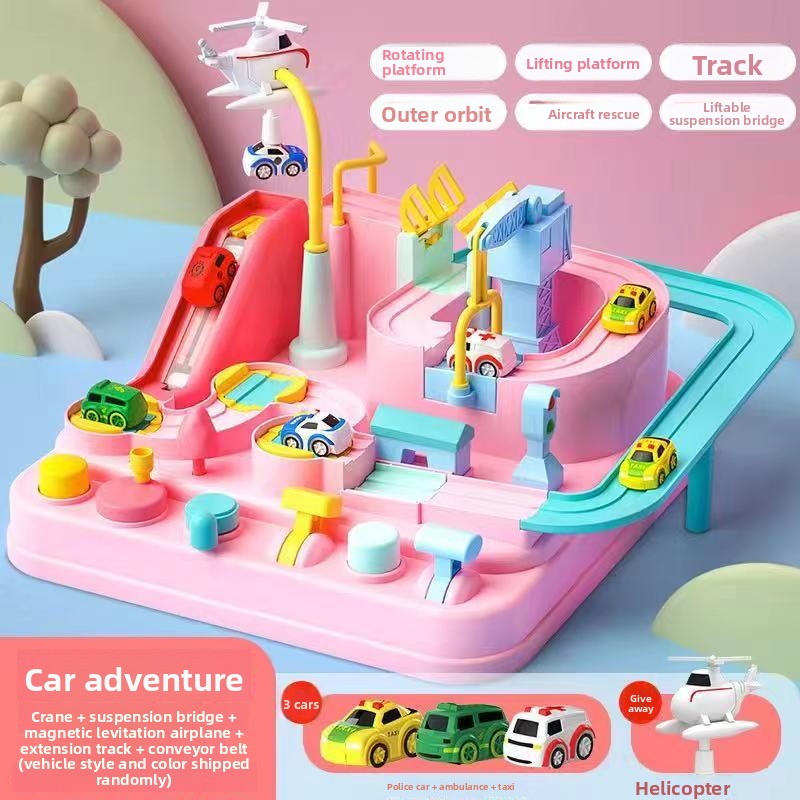 Interactive Educational Rail Car Toy