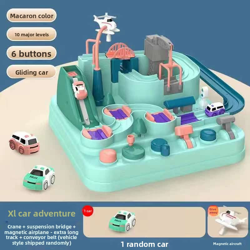 Interactive Educational Rail Car Toy