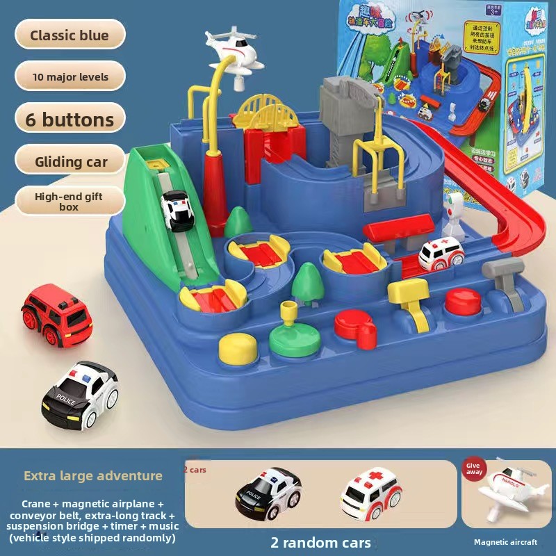 Interactive Educational Rail Car Toy