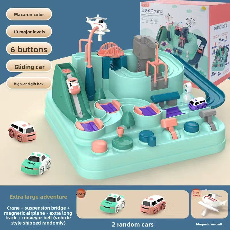 Interactive Educational Rail Car Toy