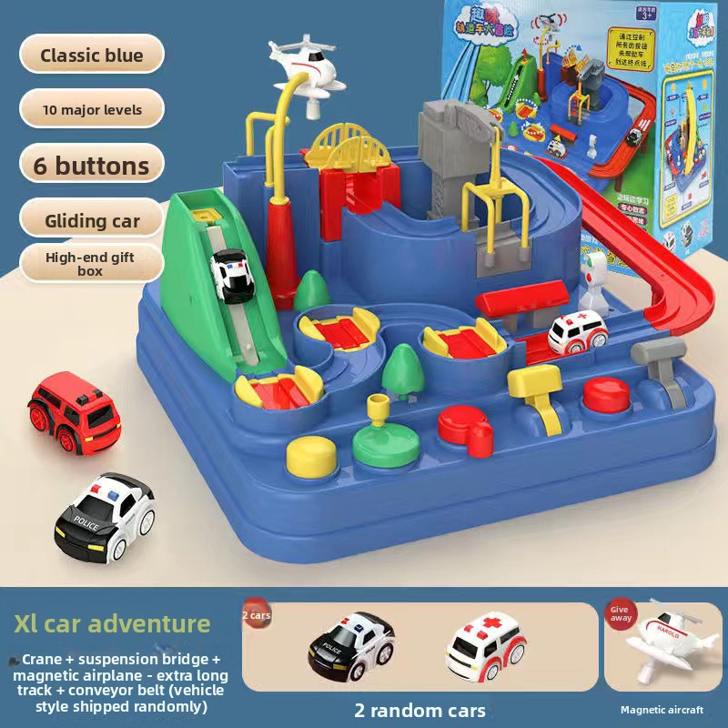 Interactive Educational Rail Car Toy
