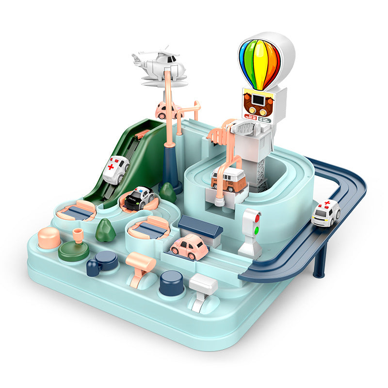 Interactive Educational Rail Car Toy Set