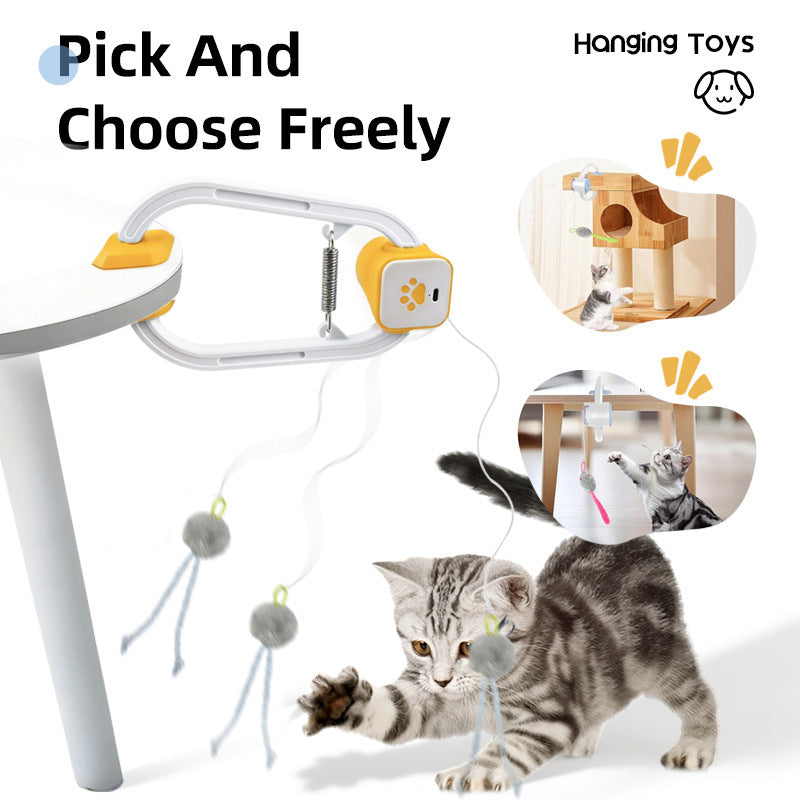 Interactive Electric Cat Teaser Wand