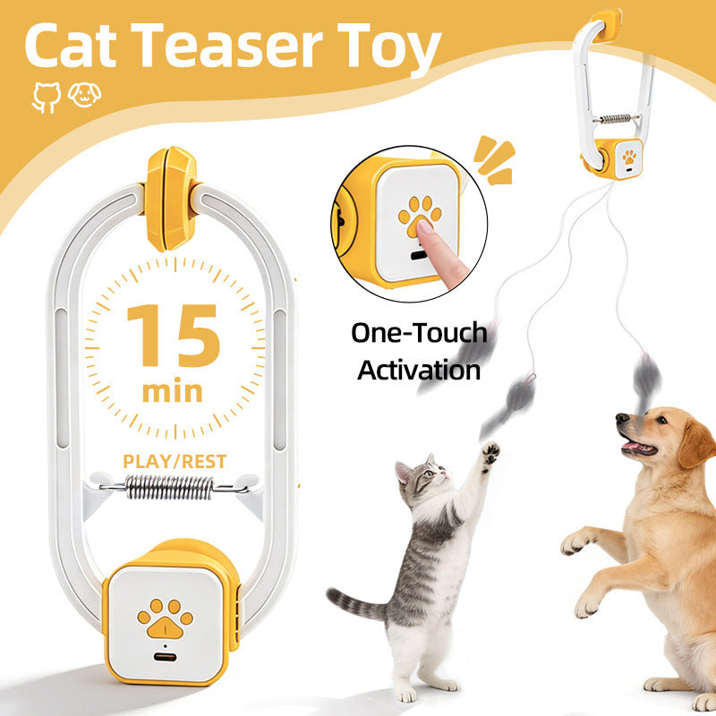 Interactive Electric Cat Teaser Wand