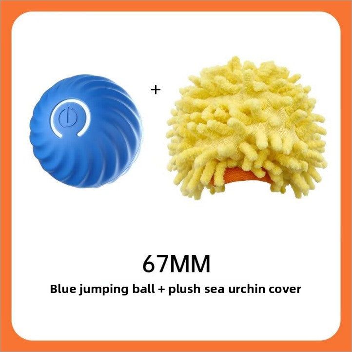 Interactive Electric Pet Toy Ball with Automatic Bouncing