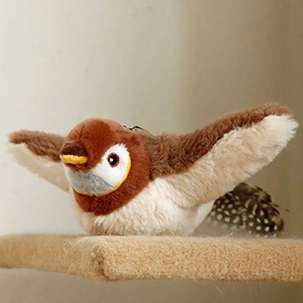 Interactive Flapping Bird Cat Toy