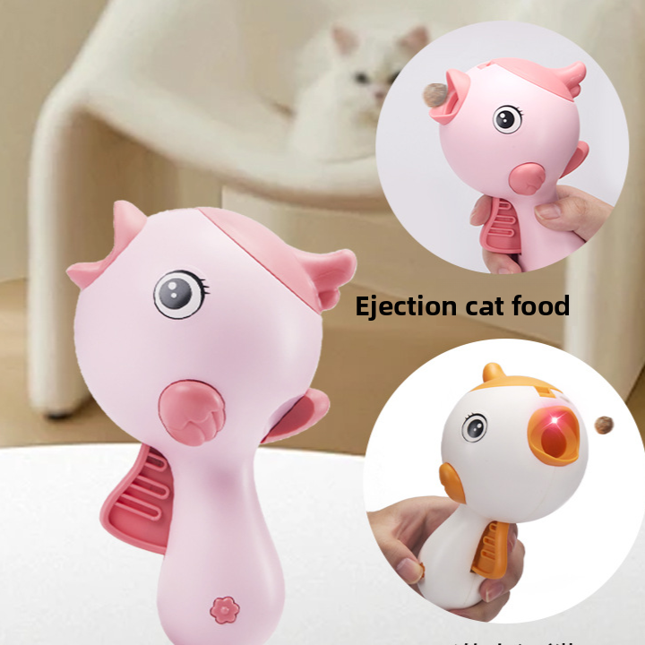 Interactive Laser Cat Toy with Food Dispenser