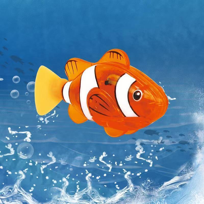 Interactive LED Motion Sensor Fish Toy