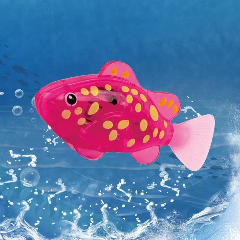 Interactive LED Motion Sensor Fish Toy
