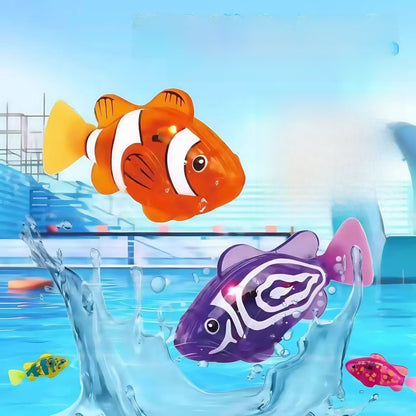 Interactive LED Motion Sensor Fish Toy