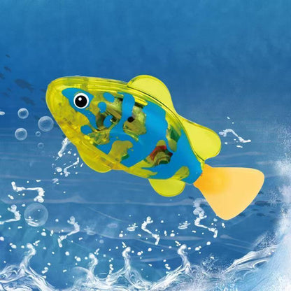 Interactive LED Motion Sensor Fish Toy