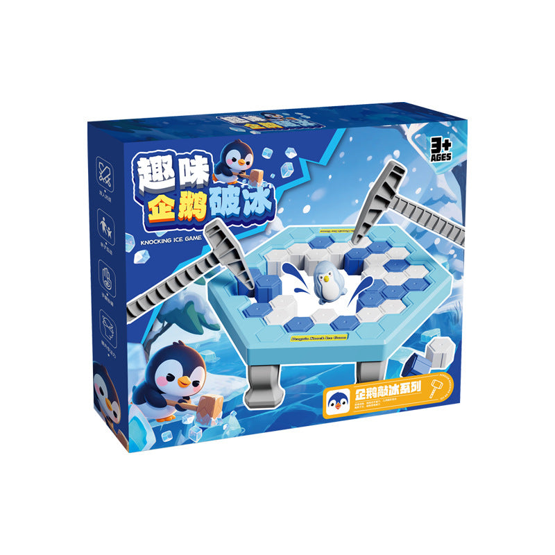 Interactive Penguin Ice Breaking Board Game for Kids